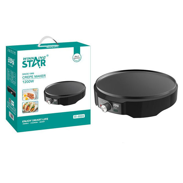 Imagen de Panquequera con control de temperatura Winning Star, en caja