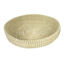 Imagen de Cesta redonda grande de fibras naturales, junco de agua