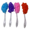 Imagen de Esponja exfoliante con mango, varios colores, en cartón