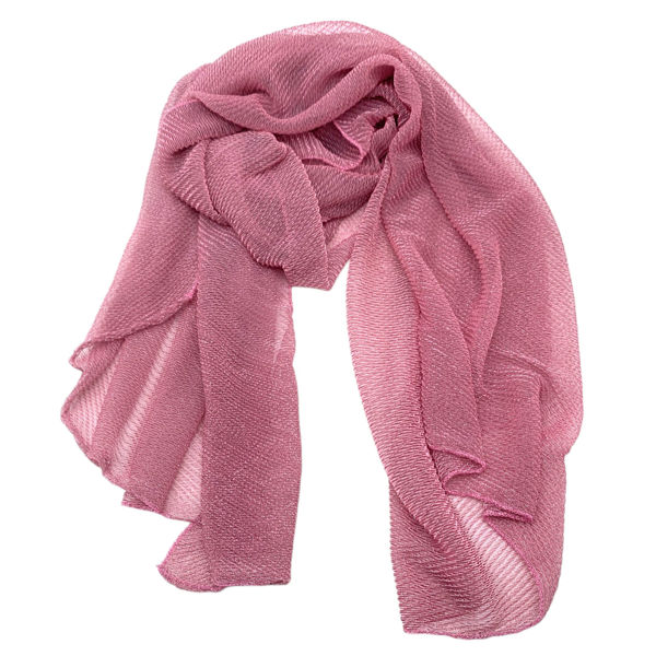 Imagen de Pañuelo pashmina liso con brillo, en bolsa, varios colores
