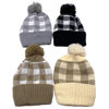 Imagen de Gorro de adulto, tejido, forrado, varios colores
