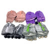 Imagen de Pantuflas infantiles, bota peluche, 17/18/19/20/21/22 suela de goma, varios colores