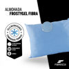 Imagen de Almohada de guata siliconada, revestida con frostygel, gel refrescante, en bolsa