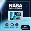 Imagen de Almohada doble lado viscoelástica y espuma con bastones masajeadores FIBRASCA, en bolsa