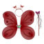 Imagen de Disfraz alitas, mariposa con tiara y varita, en bolsa varios colores