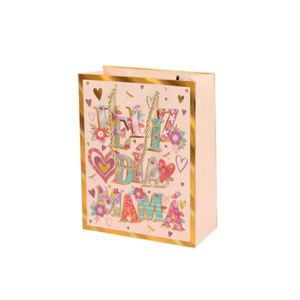 Imagen de Bolsa de regalo, PACKx12, varios diseños MAMA