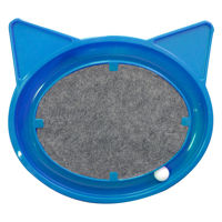 Imagen de Juguete para gatos rascador con pelota, varios colores, FURACAO