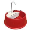 Imagen de Bebedero para mascotas, 1.5L de plástico con filtro de carbón y bomba de presión 220v, en caja, ROJO, FURACAO