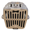 Imagen de Caja transportadora de mascotas Nº2 con asa, de plástico, GRIS, FURACAO