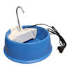 Imagen de Bebedero para mascotas, 1.5L de plástico con filtro de carbón y bomba de presión 220v, en caja, AZUL, FURACAO