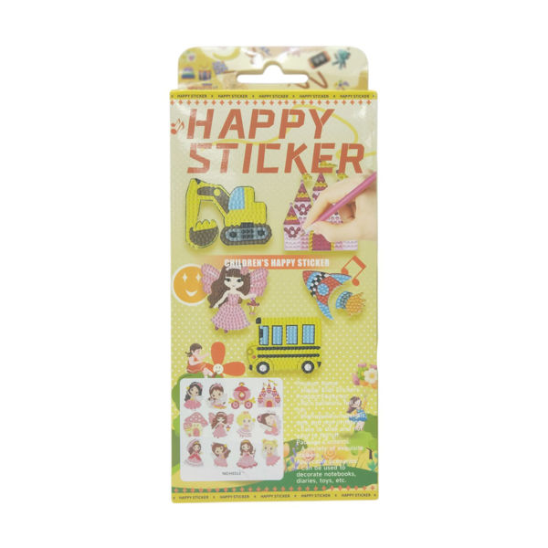 Imagen de Cuentas diamantes de acrílico para colorear stickers
