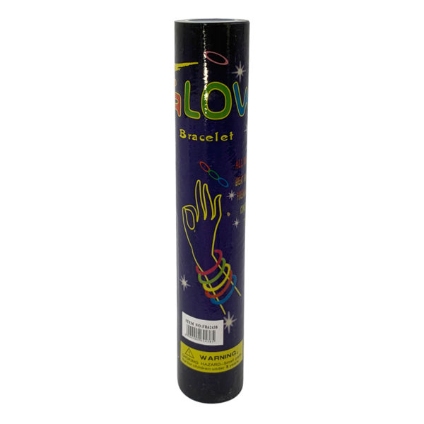Imagen de Pulsera fluorescente x50 en tubo, varios colores
