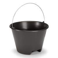 Imagen de Balde de plástico 12L, NEGRO