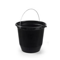 Imagen de Balde de plástico 8L, NEGRO