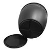 Imagen de Maceta de plástico con plato anti dengue 29,6L, NEGRO