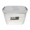 Imagen de Caja organizadora de plástico con tapa 12L, transparente