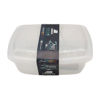 Imagen de Vianda recipiente de plástico 1,5L, x2, transparente