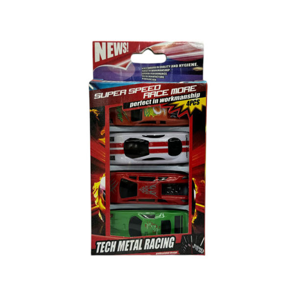 Imagen de Auto de colección, de metal, x4, en caja