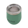 Imagen de Mate con tapa 220ml Berlina VERDE, doble pared de acero inoxidable, en caja