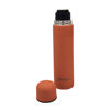 Imagen de Termo 750ml bala color, pico botón, base antideslizante, Berlina ANARANJADO