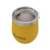 Imagen de Mate con tapa 220ml Berlina MOSTAZA, doble pared de acero inoxidable, en caja