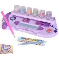 Imagen de Cuentas diamantes de acrílico para colorear pulseras, en caja