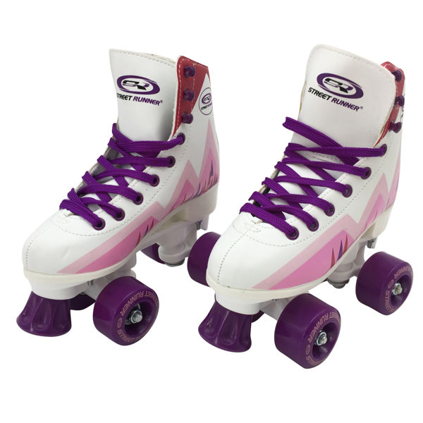 Imagen de Patines 4 ruedas en paralelo BLANCO, en caja