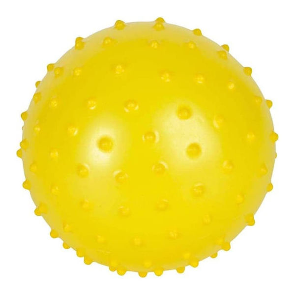 Imagen de Pelota de goma para ejercicio, 20cm, con pinchos, varios colores, PACK x12