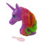 Imagen de Caballo unicornio cabeza para peinar, con cepillo en caja