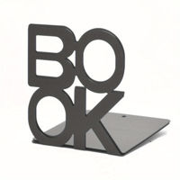 Imagen de Sujeta libros de metal x2, diseño BOOK en bolsa varios colores