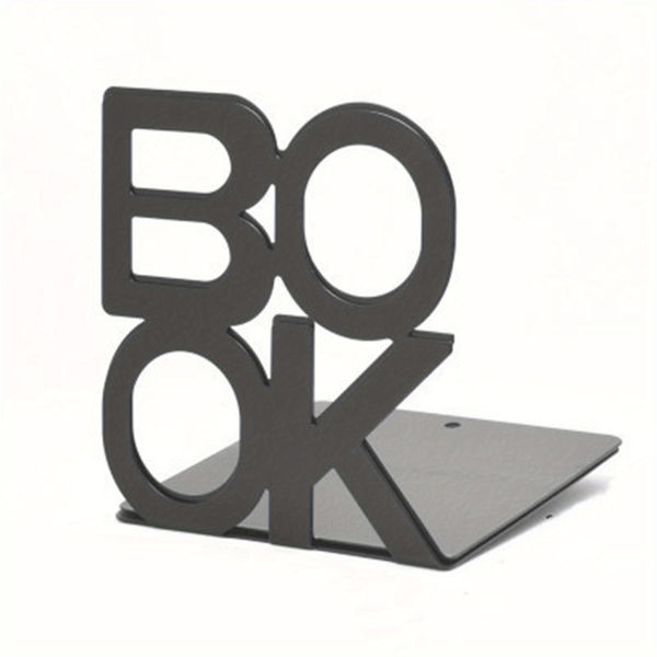 Imagen de Sujeta libros de metal x2, diseño BOOK en bolsa varios colores