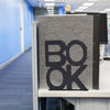 Imagen de Sujeta libros de metal x2, diseño BOOK en bolsa varios colores