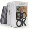 Imagen de Sujeta libros de metal x2, diseño BOOK en bolsa varios colores