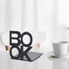 Imagen de Sujeta libros de metal x2, diseño BOOK en bolsa varios colores