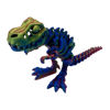Imagen de Amansaloco de plástico, dinosaurio articulado, varios colores