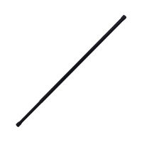 Imagen de Barrote extensible para cortina chico, 90 a 140cm, de acero pintado NEGRO Maxeb
