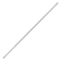 Imagen de Barrote extensible para cortina grande, 140 a 210cm, de acero pintado BLANCO Maxeb