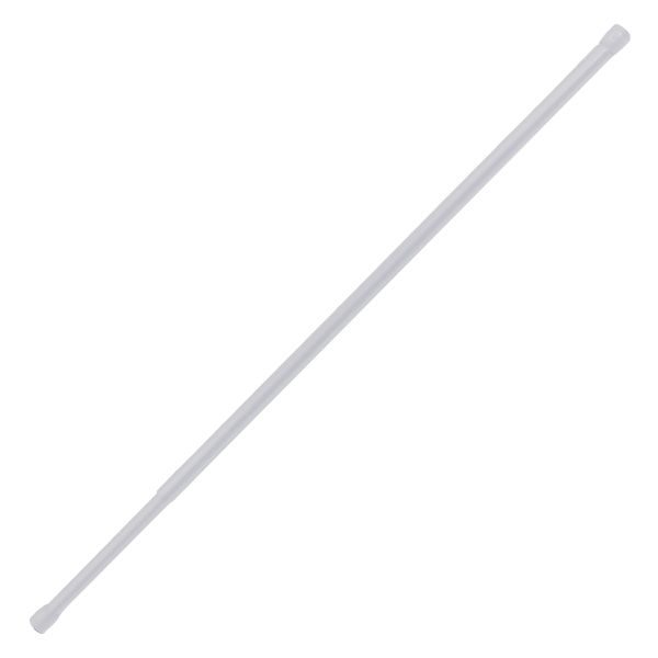 Imagen de Barrote extensible para cortina grande, 140 a 210cm, de acero pintado BLANCO Maxeb