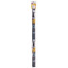 Imagen de Barrote extensible para cortina grande, 140 a 210cm, de acero pintado NEGRO Maxeb