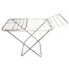 Imagen de Tendedero de ropa de pie con alas, plegable, de aluminio, PLATEADO Maxeb
