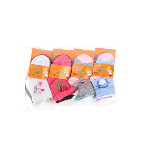 Imagen de Medias infantiles, varios diseños de nena, talle chico,PACK x12