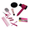 Imagen de Set de belleza 13 piezas, secador con sonido, 2AA con accesorios, en caja