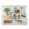 Imagen de Animales de granja con accesorios, en caja
