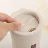Imagen de Vaso de fibra de trigo, tapa con filtro, 450ml, en caja varios colores