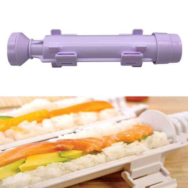 Imagen de Máquina para hacer sushi, de plástico en caja, varios colores