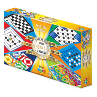 Imagen de Juego de mesa, 6en1, clásicos en caja