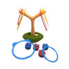 Imagen de Juego de mesa, aros para embocar, juego de balance equilibrio y puntería, en caja