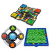 Juego de Mesa 3 en 1 Ludo Memory y Labertino