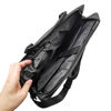 Imagen de Bolso para computadora 15" de poliéster con asas y correa, enganche para valija, bolsillo frontal, en bolsa