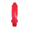 Imagen de Skate de plástico penny ROJO, ruedas de PVC anchas, trucks de metal